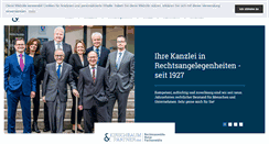 Desktop Screenshot of kirschbaum-partner.de